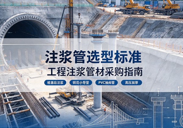 右江注浆管选型标准